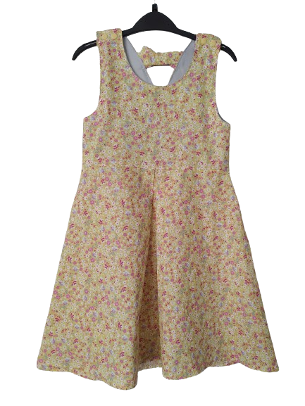 robe jaune sophie devant labelleconfection