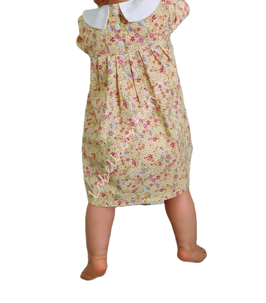 image robe classique bébé dos labelleconfection